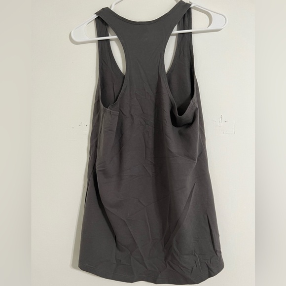 Disney Mickey Love Tank Top Charcoal Grey/White Women’s Large - Picture 4 of 4